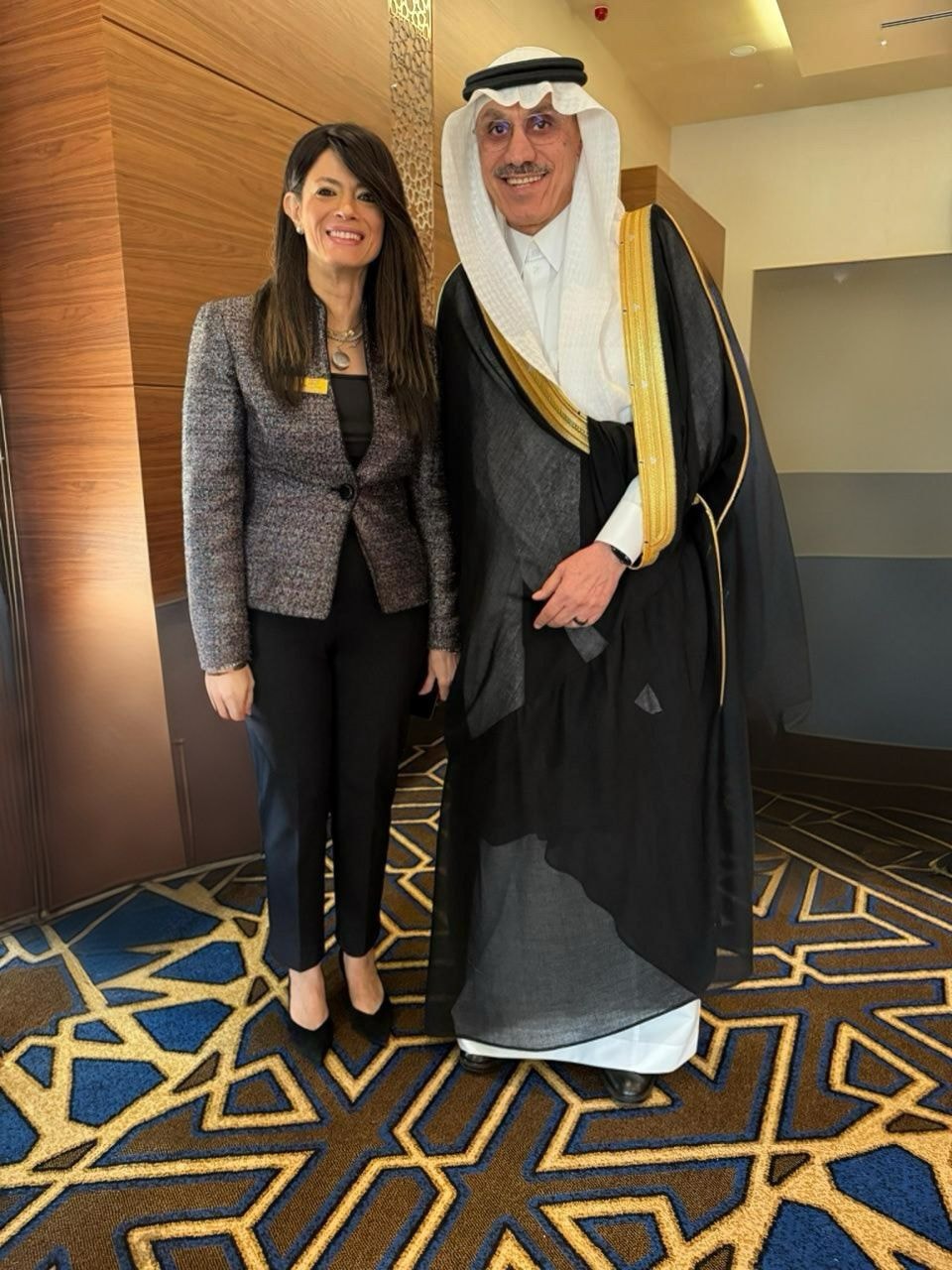 مشاركة رانيا المشاط في <span style=