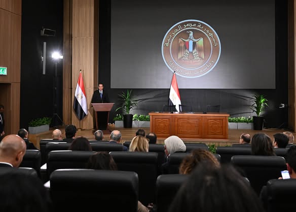 رئيس الوزراء خلال مؤتمر إطلاق مشروع جريان