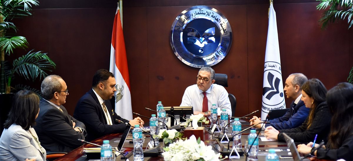 لقاء رئيس هيئة الاستمار مع وفد شركة بورنا الكندية