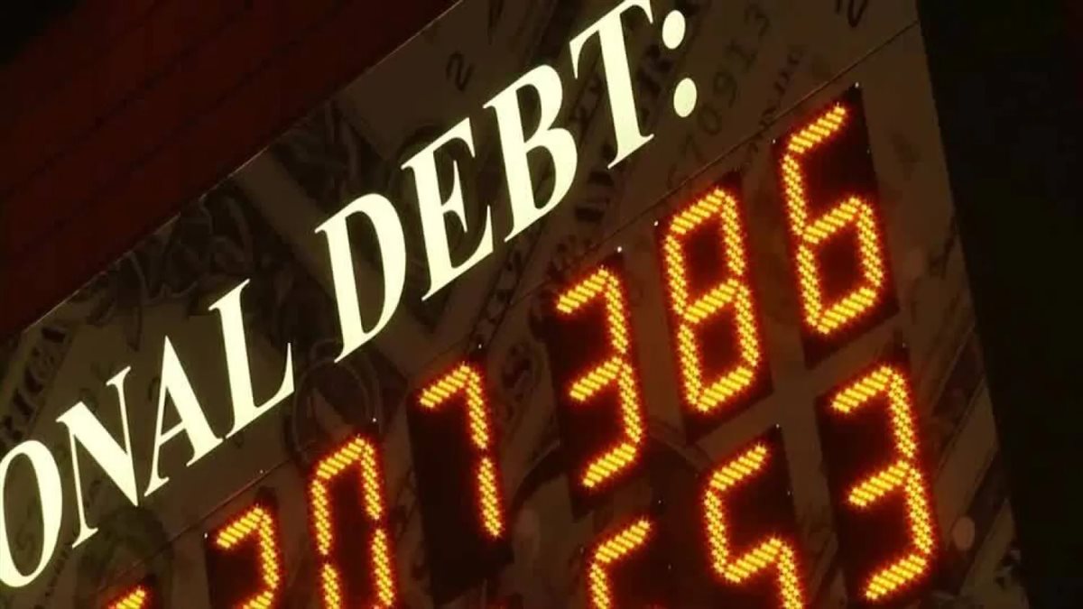 ساعة الديون الفيدرالية الأمريكية