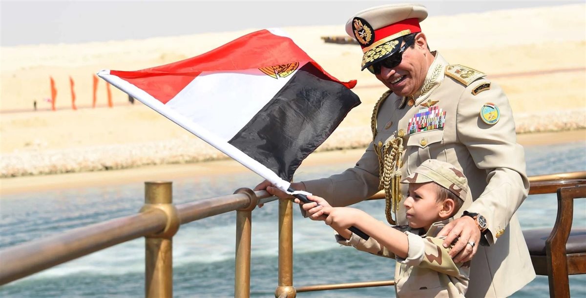 الرئيس السيسي وافتتاح قناة السويس الجديدة