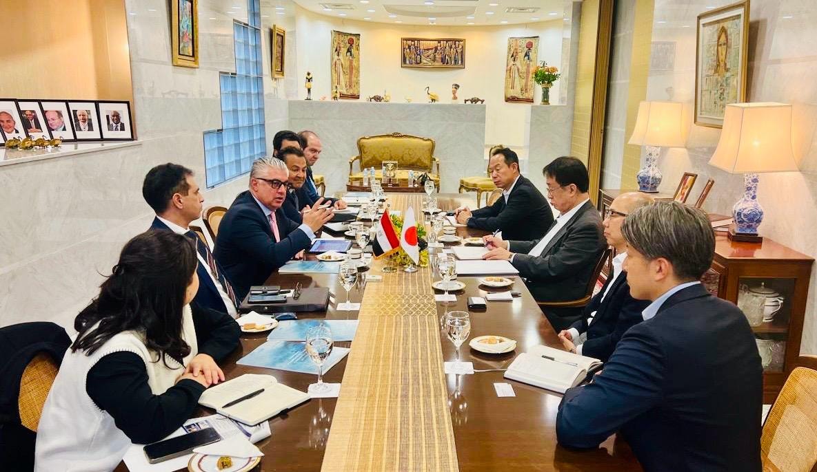 لقاءات جمال الدين بالمستثمرين في اليابان
