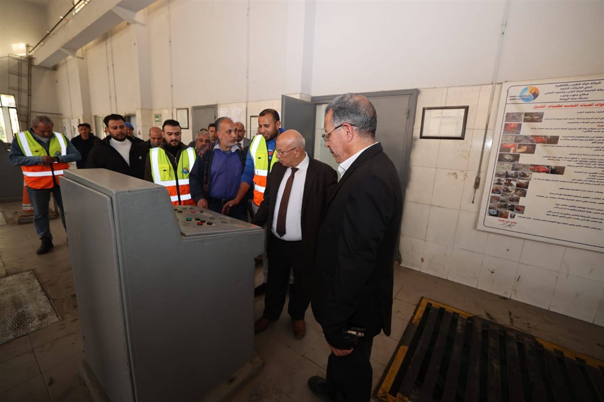 جولة بمعمل محطة مياه الروضة