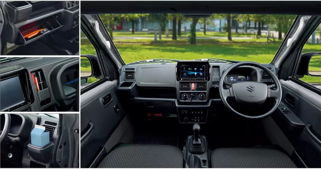 تصميمات سوزوكي كاري من الداخل