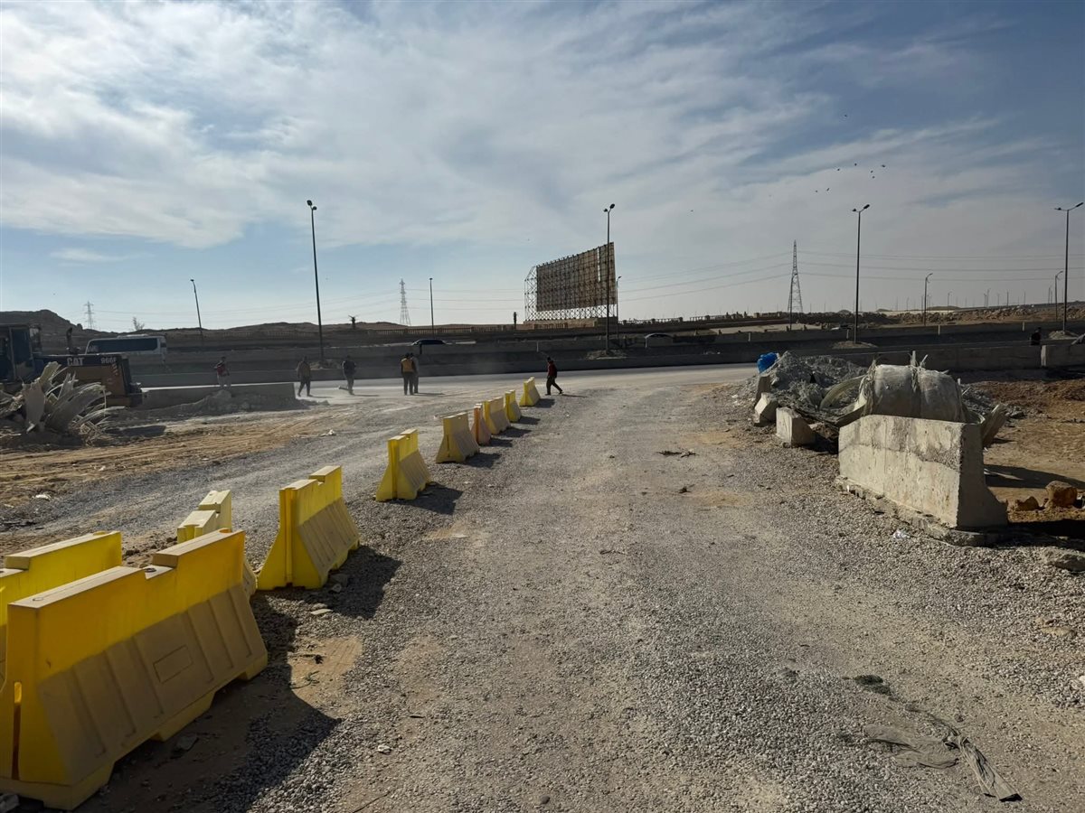 رفع كفاءة طريق العين السخنة القديم