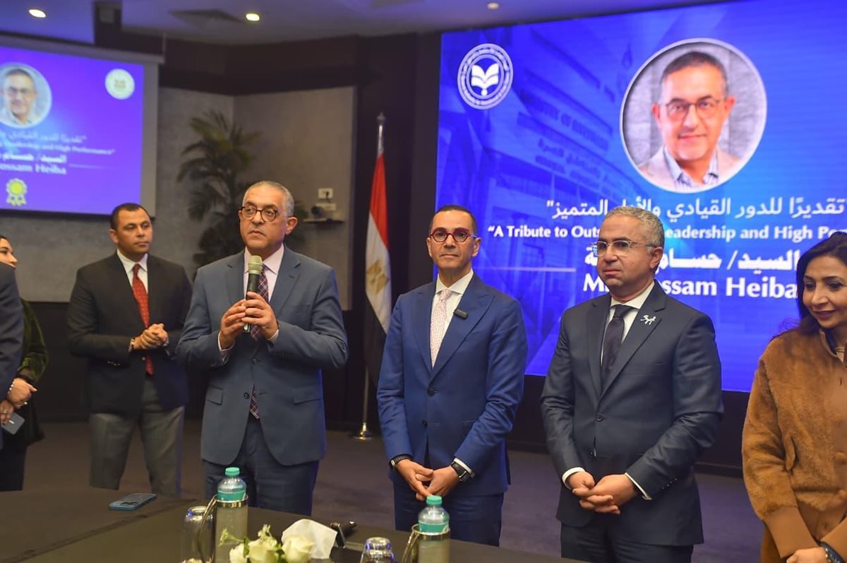 &nbsp;المهندس حسن الخطيب، مع حسام هيبة و المهندس محمد الجوسقي الرئيس التنفيذي الجديد