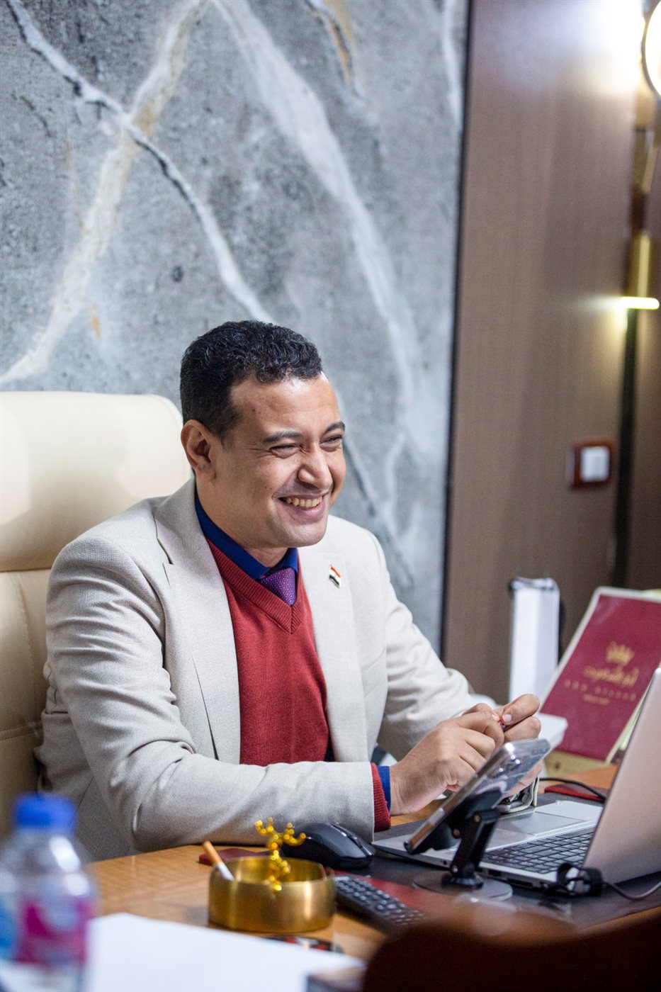 عمرو عامر رئيس مجلس الإدارة&nbsp;