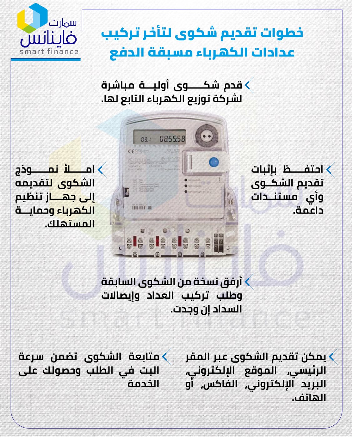 شكوي تأخير تركيب العداد&nbsp;