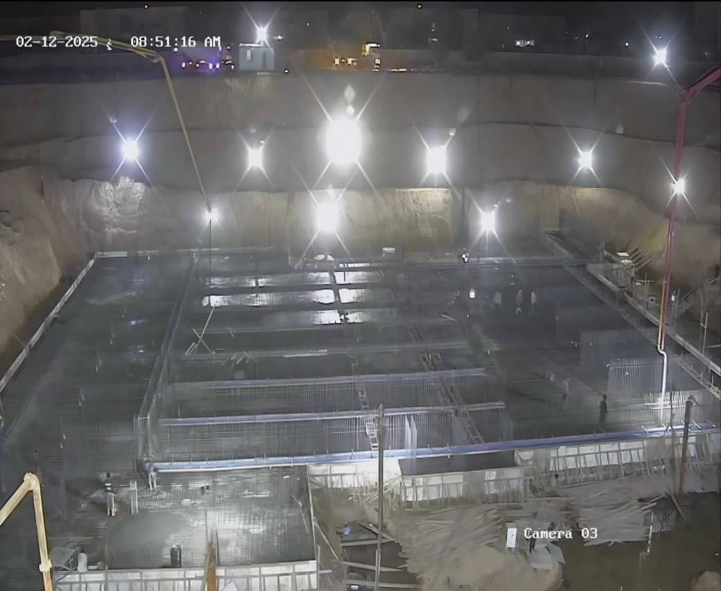 أعمال إنشاء محطة النصر 5