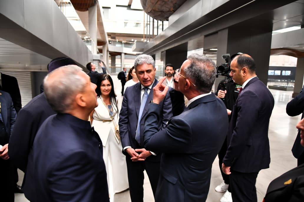 وزير السياحة مع رئيس جمهورية تتارستان