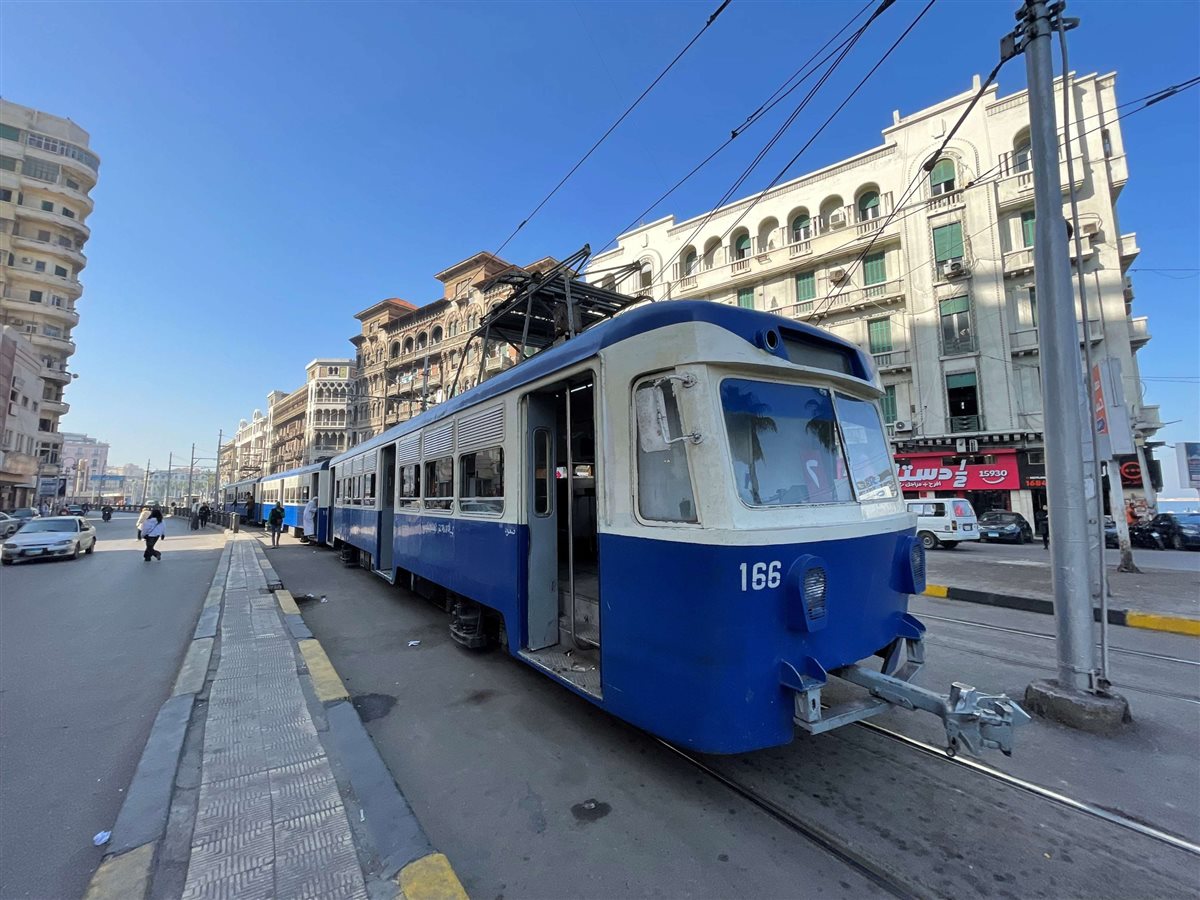 ترام الرمل بالإسكندرية