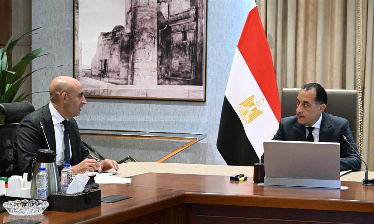 التقى الدكتور مصطفى مدبولي، &nbsp;محمد عبد اللطيف، وزير التربية