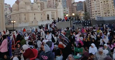 تكبيرات العيد من مسجد المرسي أبو العباس بالإسكندرية