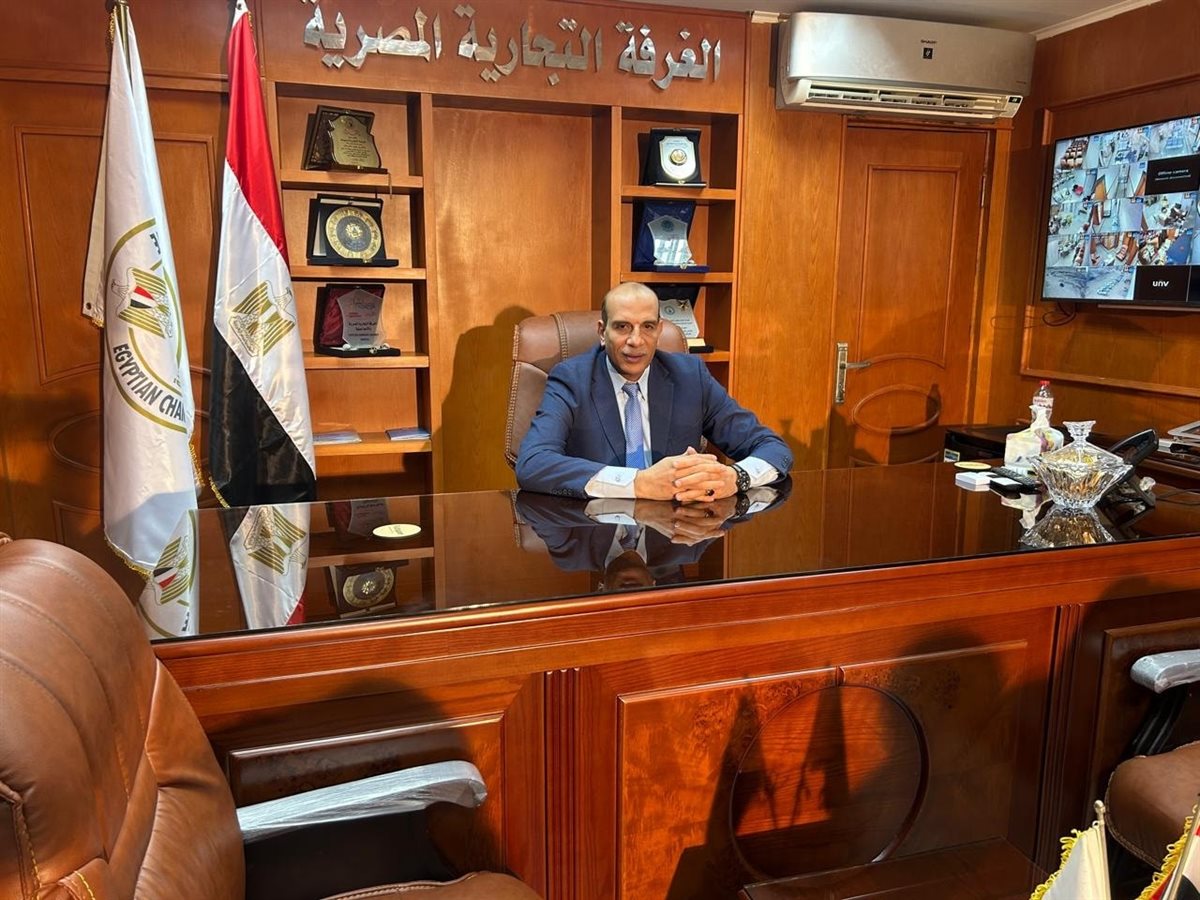 المهندس حاتم عبد الغفار، رئيس الغرفة التجارية بمحافظة كفر الشيخ