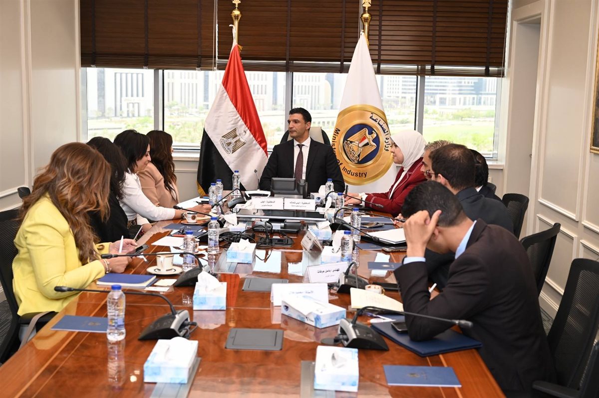 &nbsp;خالد هاشم، وزير الصناعة