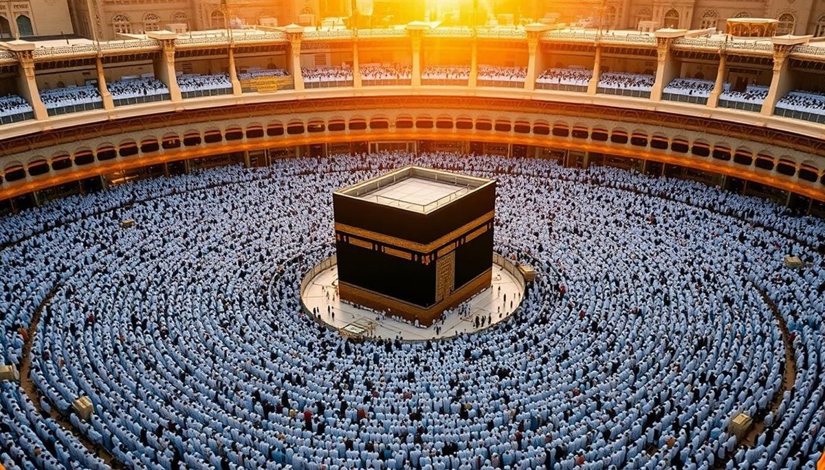 الطواف بالكعبة