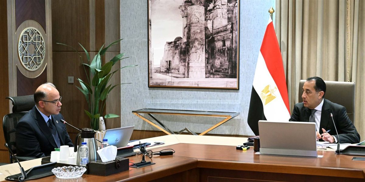 الدكتور مصطفى مدبولي، رئيس مجلس الوزراء خلال اجتماعة اليوم