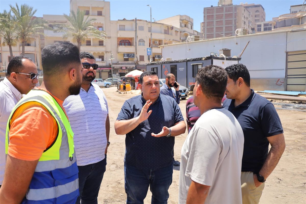 المهندس أحمد عبد المنعم التراس رئيس شركة مياه الشرب والصرف الصحي بالبحيرة