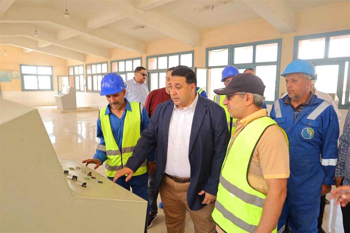 المهندس أحمد عبد المنعم التراس، رئيس مجلس الإدارة والعضو المنتدب لشركة مياه الشرب والصرف الصحي بالبحيرة