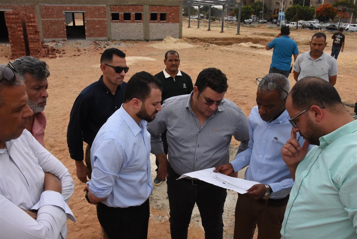 &nbsp;المهندس أحمد رشاد الشريف، رئيس جهاز تنمية مدينة القاهرة الجديدة في جولة اليوم