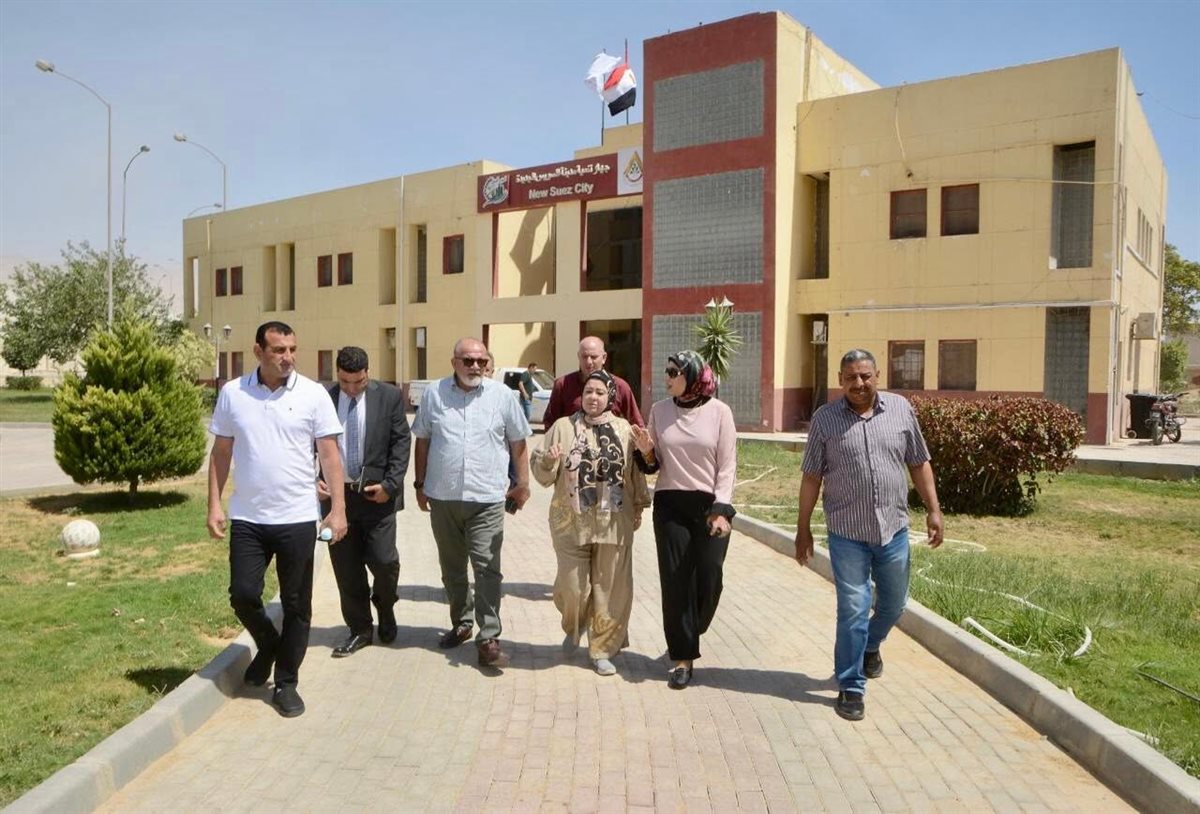 المهندسة أسماء أحمد مخلوف، رئيس جهاز تنمية مدينة السويس الجديدة