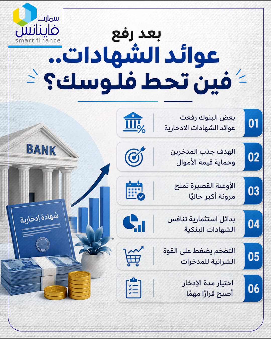 رفع عوائد الادخار