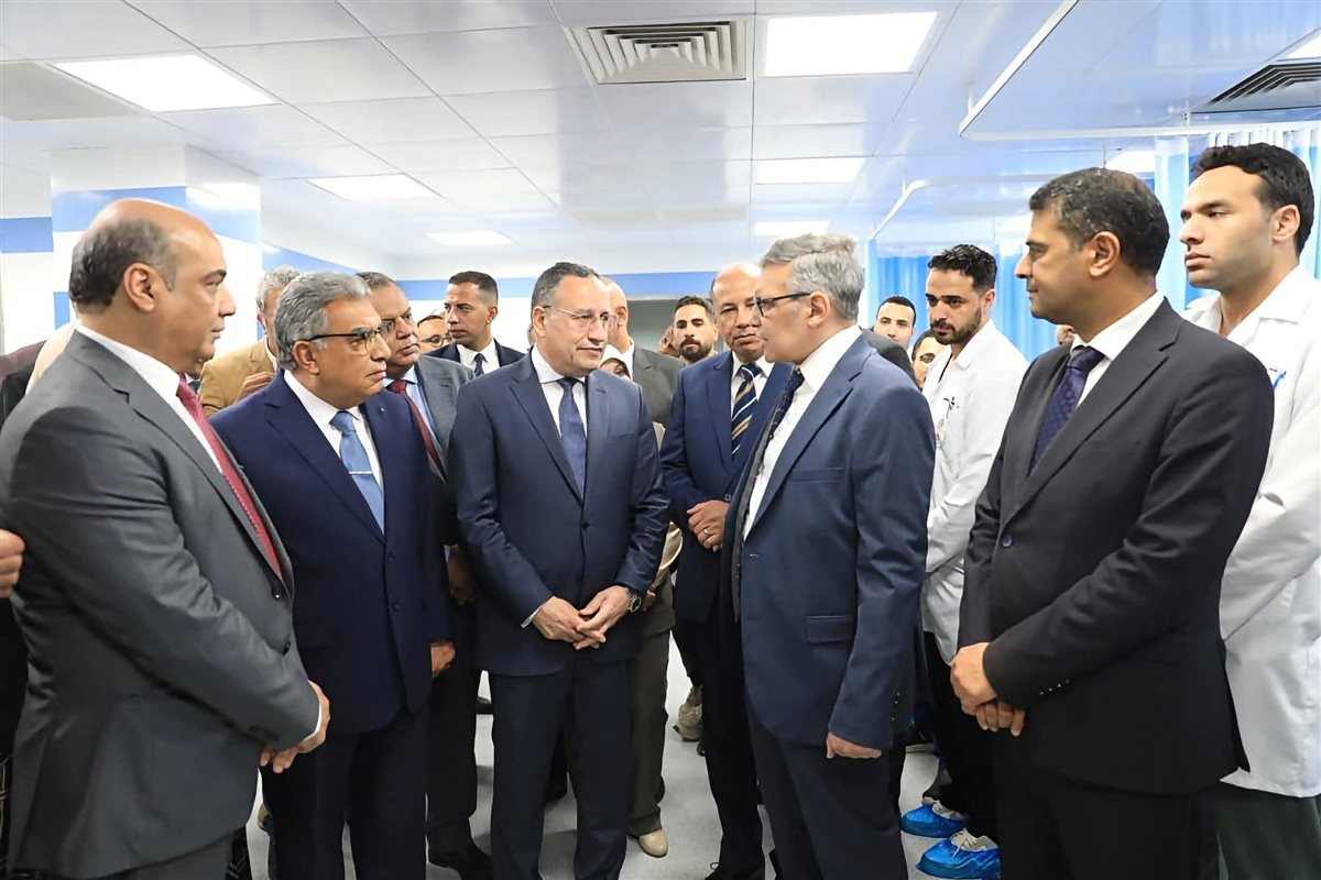 أعمال تطوير جناح العناية المركزة بمستشفى الأطفال الجامعي بتكلفة 155 مليون جنيه