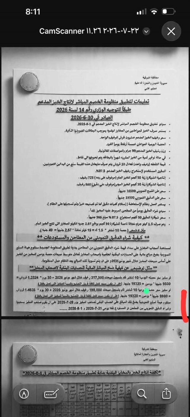 قرارات تطبيق المنظومة