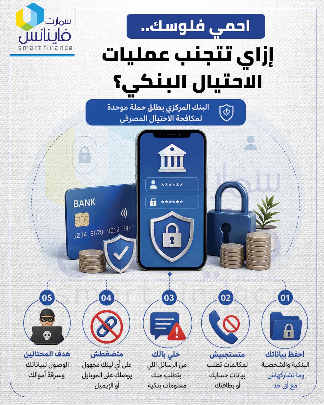 احمي فلوسك.. إزاي تتجنب عمليات الاحتيال البنكي؟