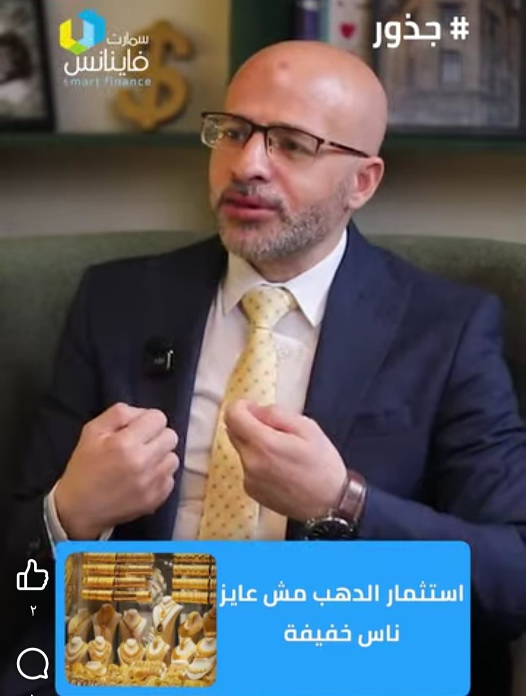 الدكتور وليد فاروق مدير مرصد الذهب