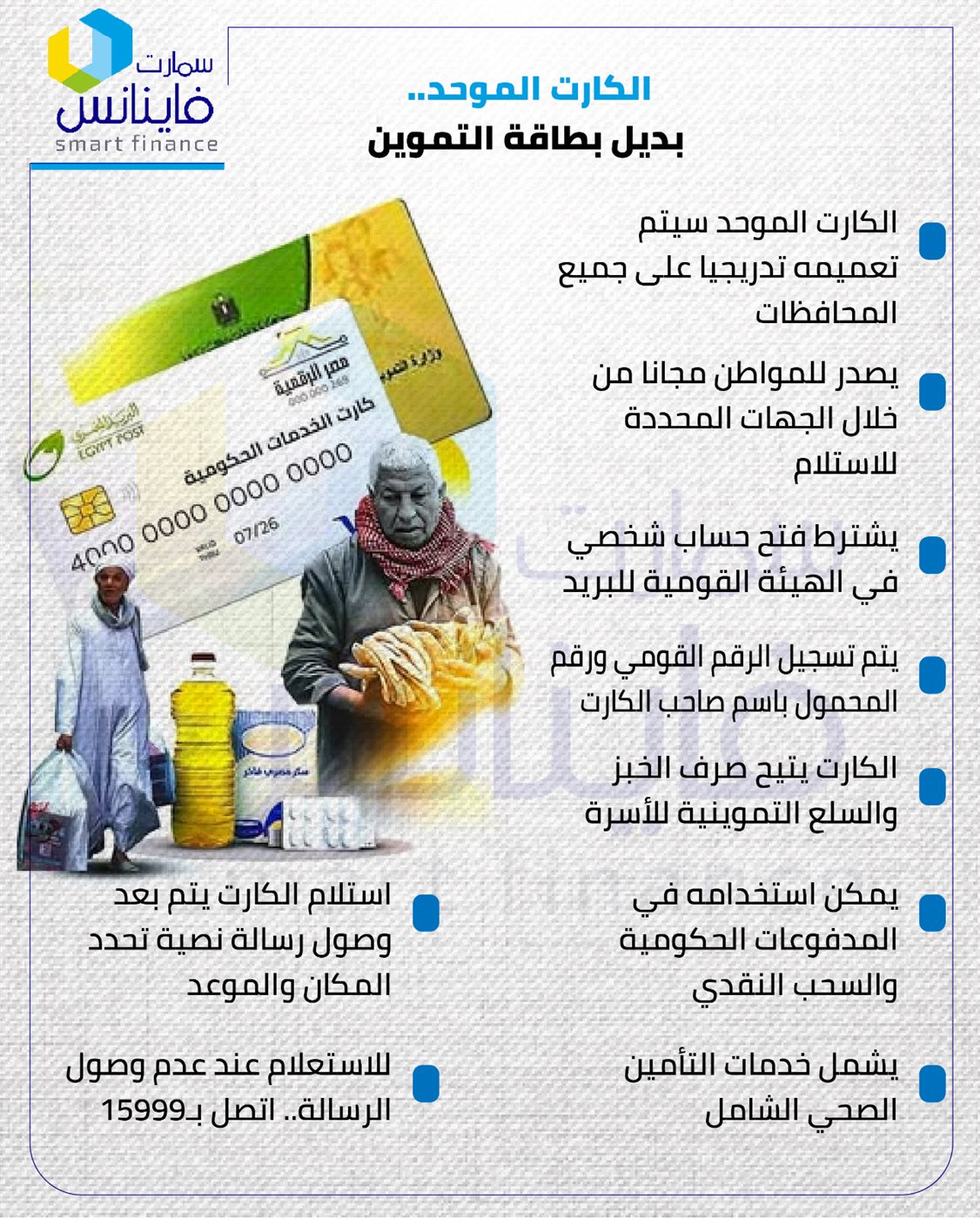 كارت التموين الموحد