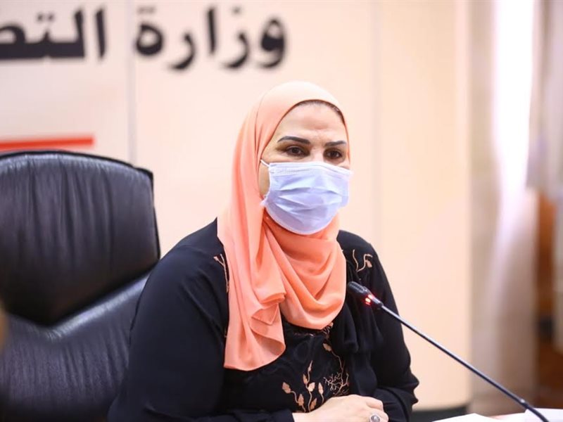 نيفين القباج وزيرة