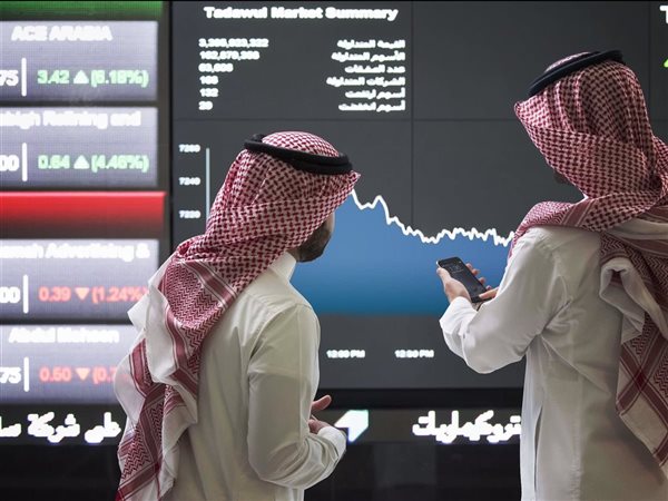انخفاض الأسهم السعودية وتراجع مؤشر تداول العام بنسبة 0.34%