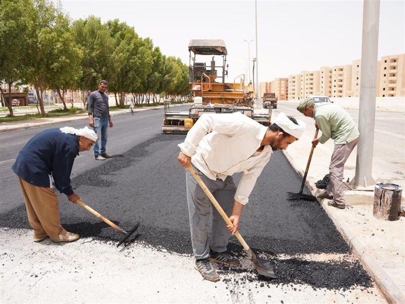 أعمال تطوير بمدن