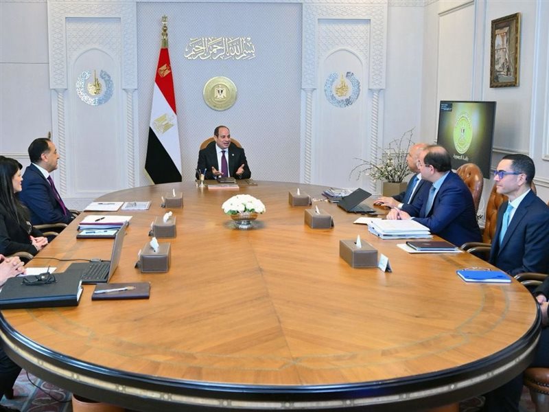 اجتماع السيسي مع
