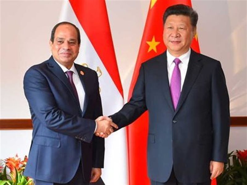 الرئيس السيسي وشي