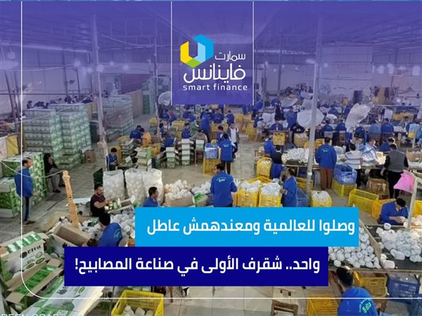 وصلوا للعالمية ومعندهمش عاطل واحد.. شقرف الأولى في صناعة المصابيح!