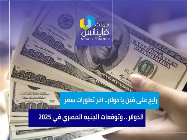 رايح على فين يا دولار.. آخر تطورات سعر الدولار .. وتوقعات الجنيه المصري في 2025