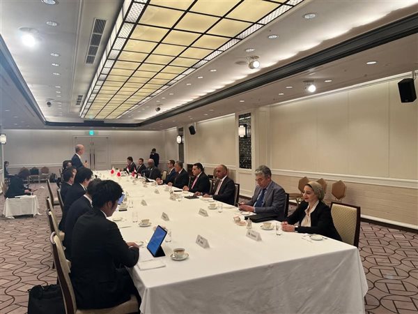  وزير الاستثمار يشارك باجتماع مائدة مستديرة قادة الأعمال بدولة اليابان