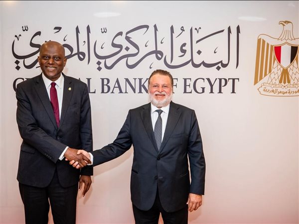 محافظ البنك المركزي المصري يستقبل نظيره النيجيري ويتفقدان دار طباعة النقد بالعاصمة الإدارية الجديدة