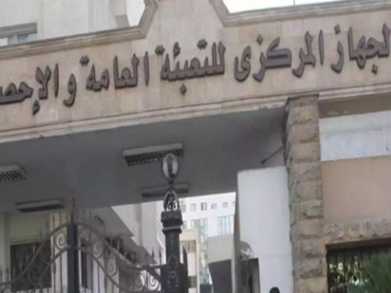 الجهاز المركزي للتعبئة العامة والإحصاء