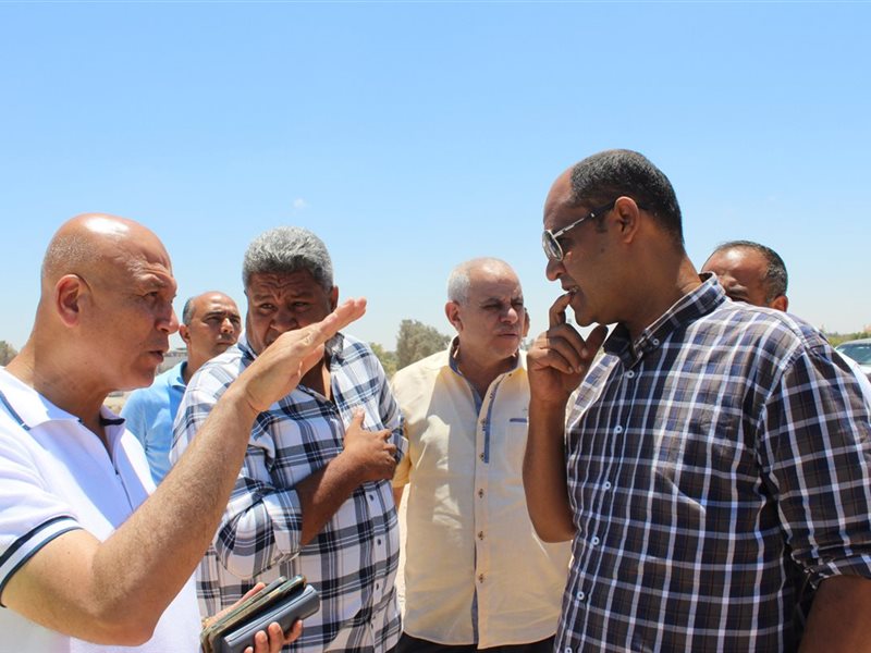 مسئولو الإسكان يتفقدون