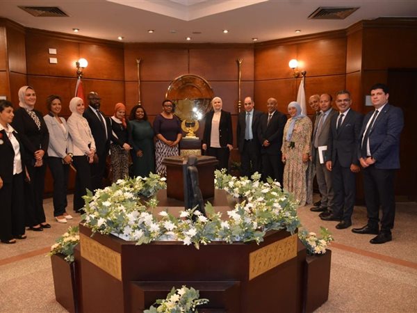 مصلحة الضرائب تستقبل وفد ATAF بمركز التدريب الضريبي بالمعادي