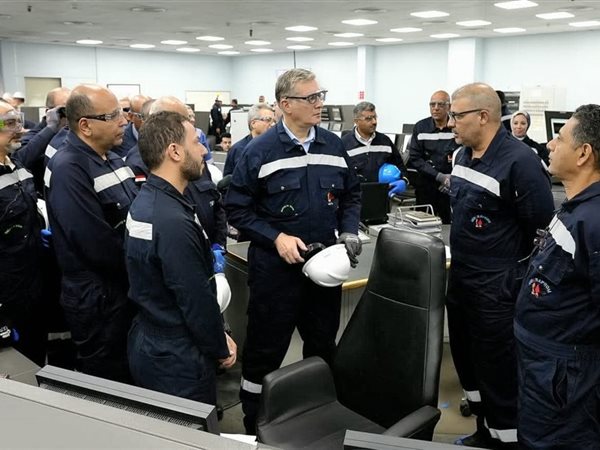 وزير البترول يتفقد مصفاة تكرير ميدور  لمتابعة أعمال التطوير والتحديث