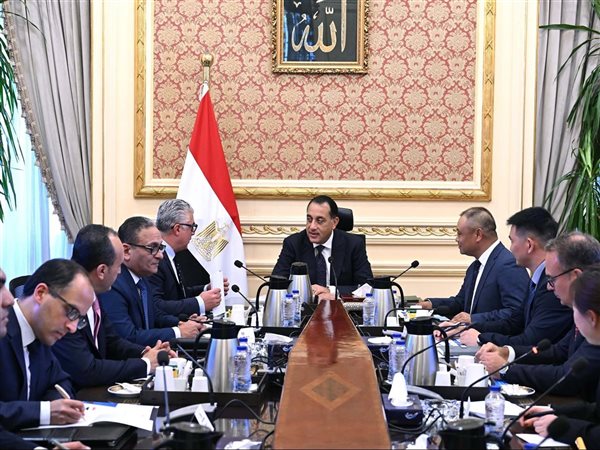 مدبولي يبحث مع رئيس شركة 