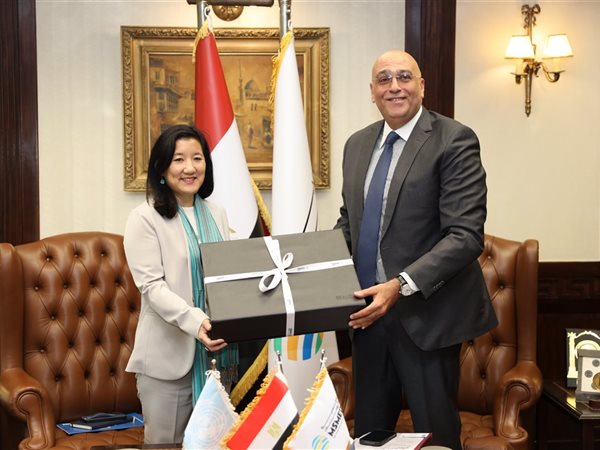 باسل رحمي: برنامج الأمم المتحدة الإنمائي بمصر شريك استراتيجي لجهاز تنمية المشروعات