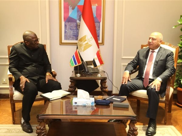  وزير الصناعة والنقل يبحث مع وزير الدفاع الجديد بدولة جامبيا فرص التعاون