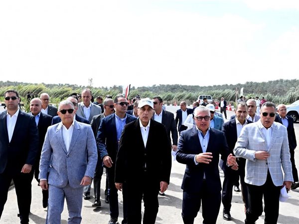 رئيس الوزراء يفتتح محطة مياه بالقنطرة غرب  بتكلفة 475.8 مليون جنيه 