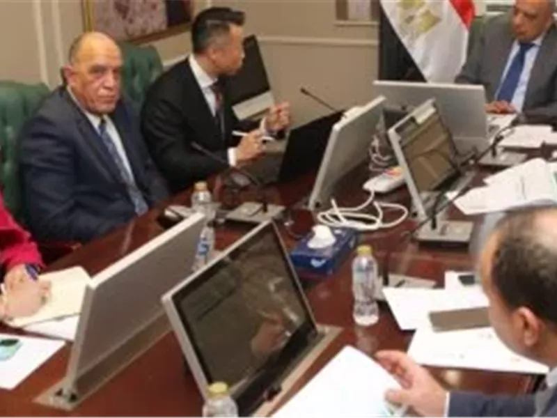 وزير الكهرباء يجتمع