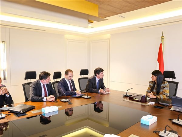 المشاط تبحث مع وفد منظمة التعاون الاقتصادي والتنمية تطورات تنفيذ البرنامج القُطري